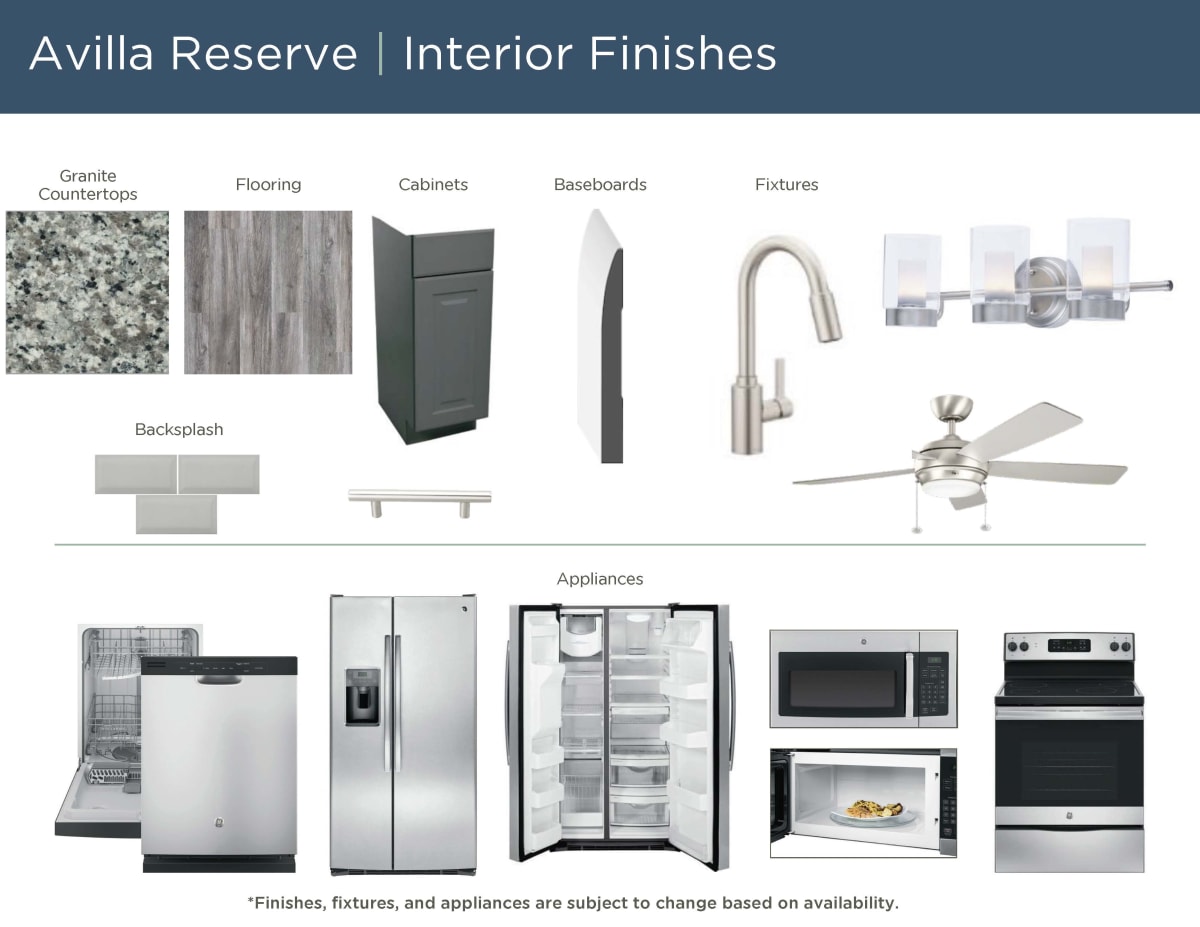 New Homes in Justin, TX Avilla Reserve Photo Gallery